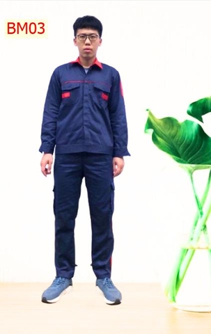 Quần áo bảo hộ kaki 3/1 BM03