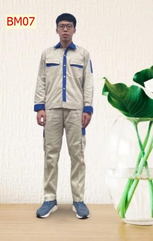 Quần áo bảo hộ kaki 3/1 BM07
