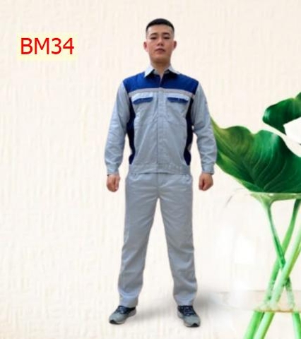 Quần áo bảo hộ kaki 3/1 BM34