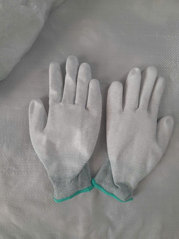 Găng tay sợi carbon, bàn tay phủ PU