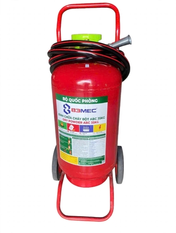Bình cứu hỏa 35 KG Bột ABC Bộ Quốc Phòng