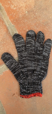 Găng tay sợi len màu 40gam kim 10