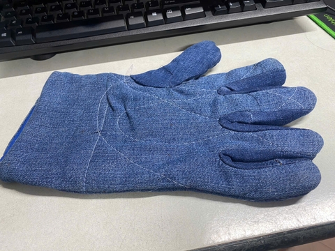 Găng tay vải bò lót nỷ