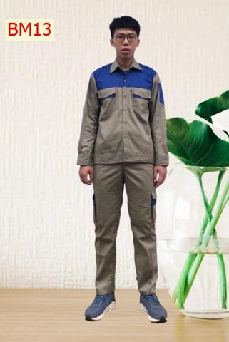 Quần áo bảo hộ kaki 3/1 BM13