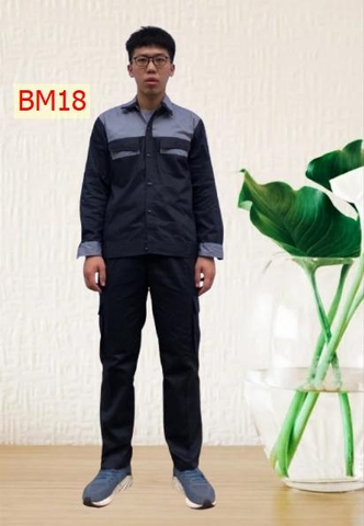 Quần áo bảo hộ kaki 3/1 BM18