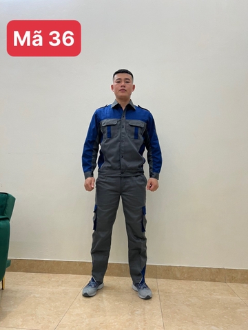 Quần áo bảo hộ kaki 3/1 BM36