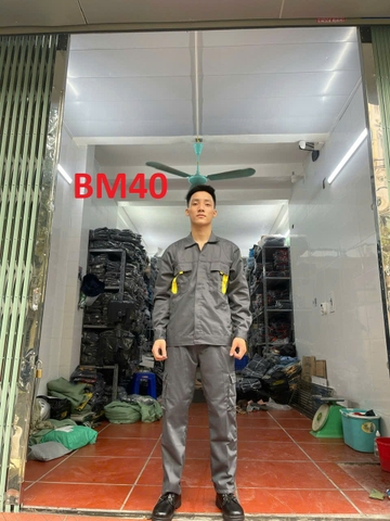 Quần áo bảo hộ kaki 3/1 BM40