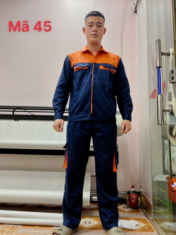 Quần áo bảo hộ kaki 3/1 BM45