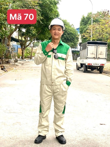 Quần áo bảo hộ kaki 3/1 BM70