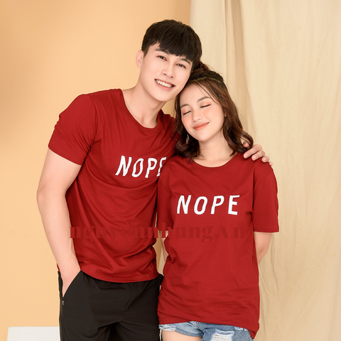 Áo phông đồng phục vải 100% cotton