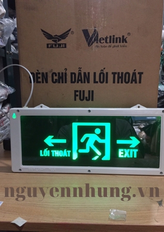 Đèn E xít Lối Thoát 2 mũi tên mã FJVL EX-03