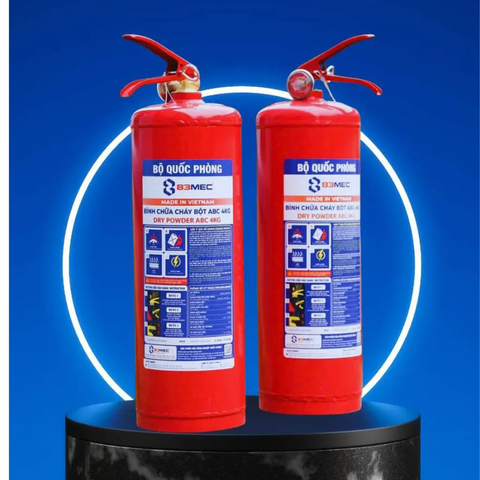 Bình Chữa Cháy Quốc Phòng 4 Kg Bột ABC 83 MEC