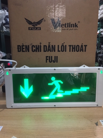 Đèn E xít 2 mặt mũi tên chỉ xuống mã FJVL EX-04