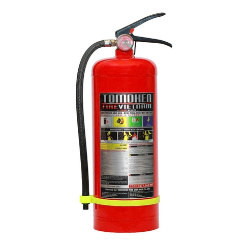 Bình chữa cháy bột 4 Kg ABC TOMOKEN