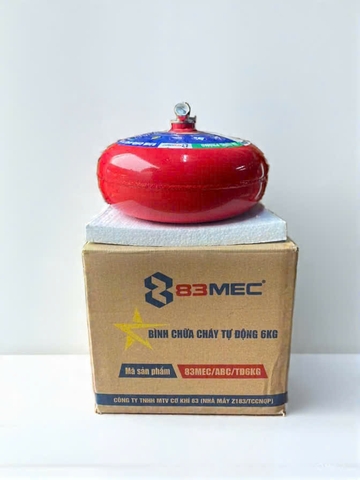Bình cầu chữa cháy 6kg ABC BỘ QUỐC PHÒNG