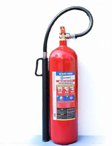 Bình chữa cháy 5kg khí CO2 Bộ Quốc Phòng