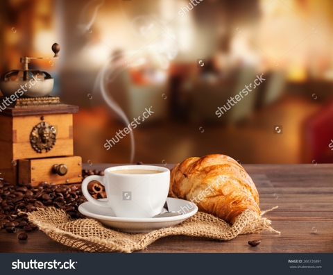 Tranh dán tường 3d coffee