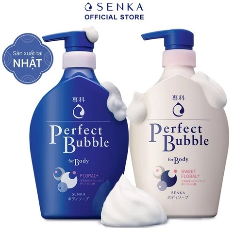 Sữa tắm dưỡng ẩm Senka Perfect Bubble - 500ml