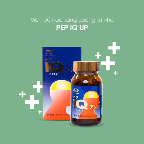 Viên bổ não tăng trí nhớ Pep IQ Up