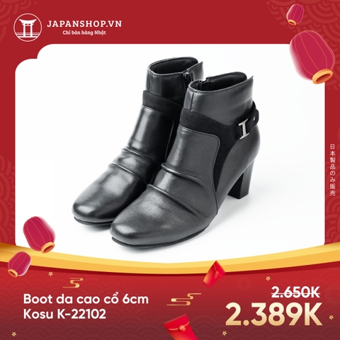 Boot da nữ cao cổ 6cm Kosu K-22102