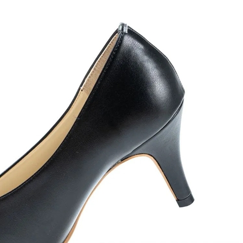 Giầy da mũi nhọn 7cm Scarpin Kosu 2018