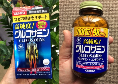 Viên uống bổ xương khớp Glucosamine Orihiro 900v