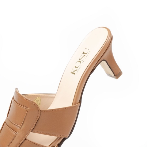Dép cao gót 5cm Loafer Kosu 23010