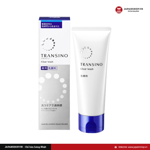 Sữa rửa mặt Transino Clear Wash