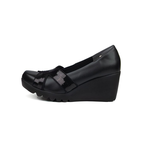 Giày da sequin 7cm Kosu K-24M23