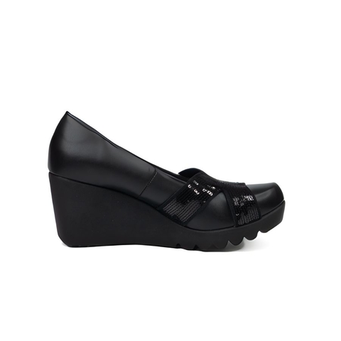 Giày da sequin 7cm Kosu K-24M23