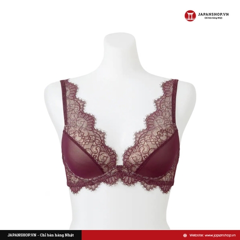 Áo lót nữ ren không gọng Sweet Bra Gunze JB6029H