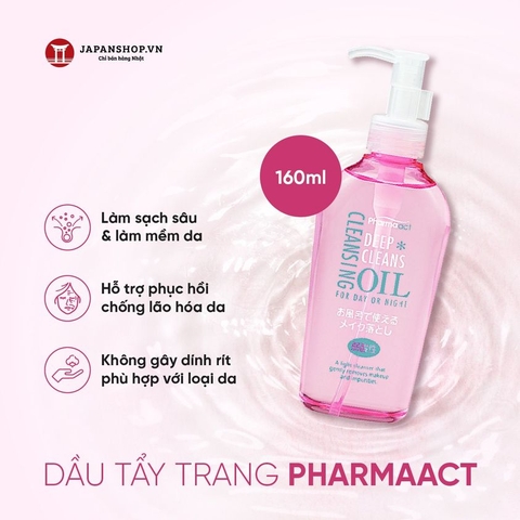 Dầu tẩy trang Pharmaact - 160ml