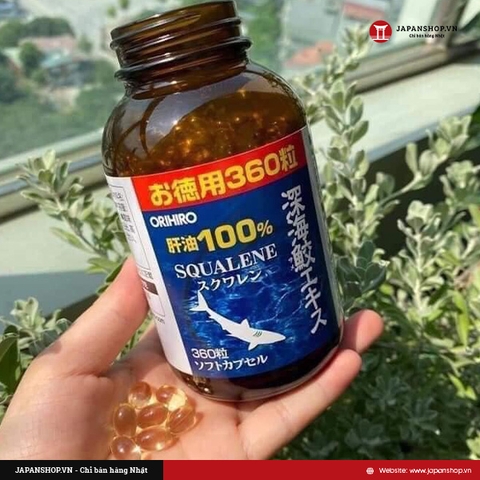 Dầu gan cá mập Orihiro 360 viên