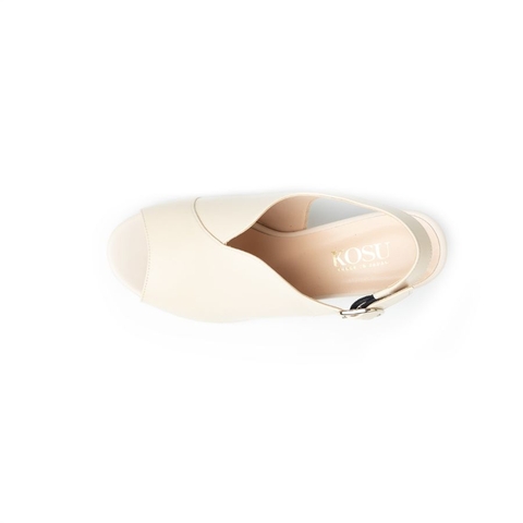 Sandal d.thật 7cm Open Toe Kosu K-23014