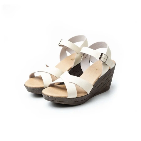 Sandal đế xuồng 8cm Ankle Strap Kosu K-23004