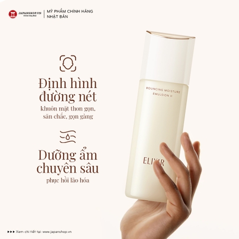 Sữa dưỡng chống lão hoá, tăng sinh collagen Elixir 130ml
