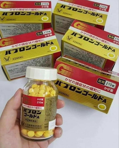 Viên uống hỗ trợ cải thiện cảm cúm Pubron Gold 210 viên