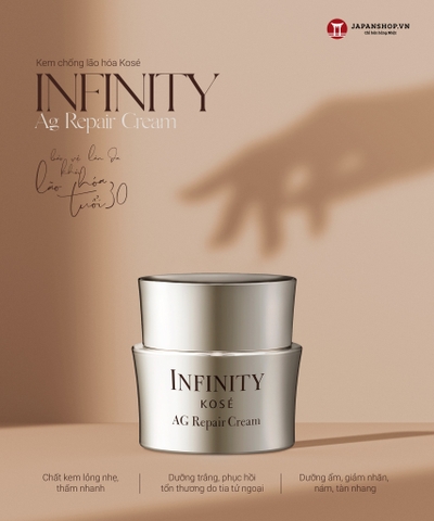 Kem Chống Lão Hóa Kosé Infinity Ag Repair Cream