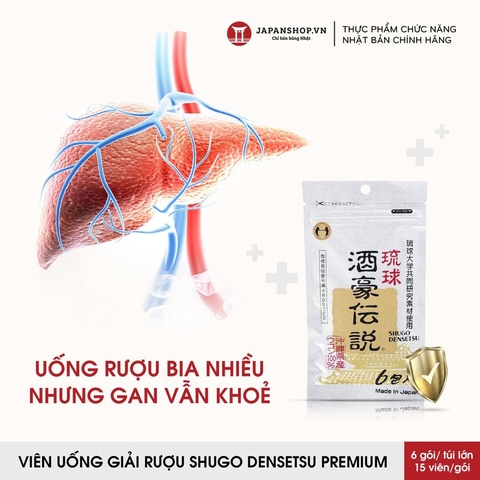 Viên uống giải rượu Shugo Densetsu Premium