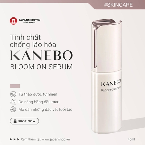 Tinh chất làm sáng da, chống lão hoá Kanebo Bloom On Serum 40ml