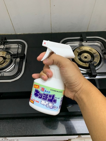 Chai xịt tẩy rửa đồ dùng nhà bếp Rocket 300ml