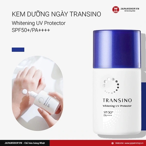Kem chống nắng dưỡng trắng da Transino