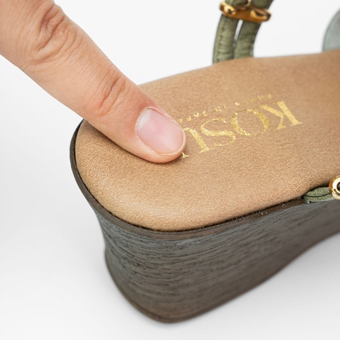 Sandal nữ đế xuồng 6cm Kosu K-23332
