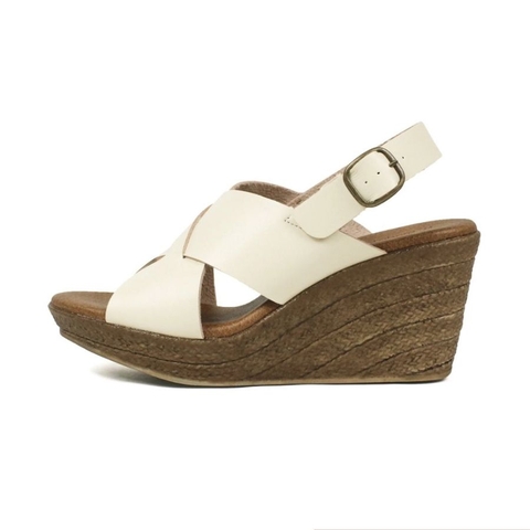Sandal nữ đế xuồng 8cm Kosu K-22978