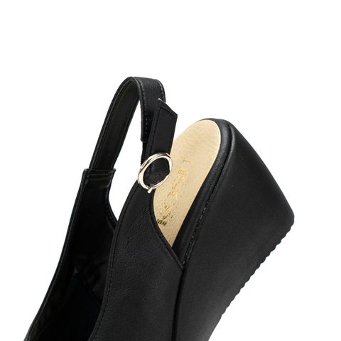 Sandal đế xuồng 7,5cm sequin Kosu K-24011