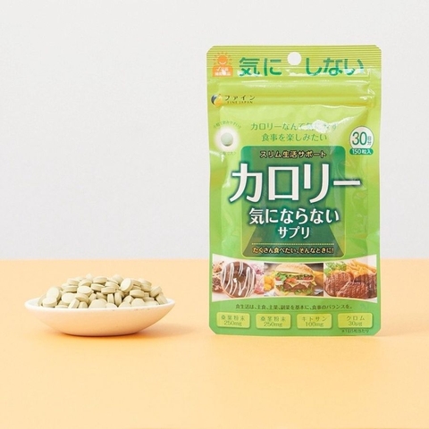 Viên uống hỗ trợ giảm hấp thụ Calories Fine Japan 150 viên