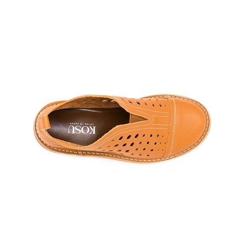 Giầy nữ da thật Leather Kosu ELF-0062S