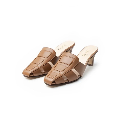 Dép cao gót 5cm Loafer Kosu 23010