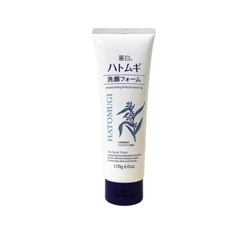 Sữa rửa mặt trắng da Hatomugi 170g