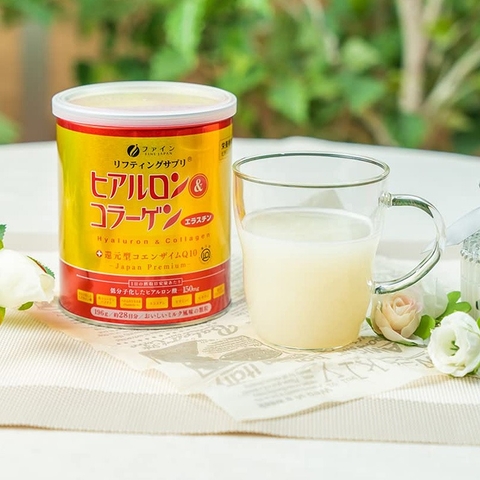 Bột uống hỗ trợ ngăn ngừa lão hóa Fine Japan 196g